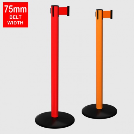 SafetyPro 250 Xtra Heavy Duty Weatherproof Retractable Belt Barrier - 3.4 Metres